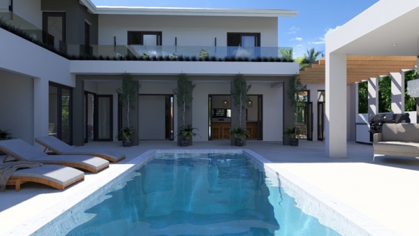 Blue Bay – Luxurious vacation villa for sale with pool & 4 bedrooms