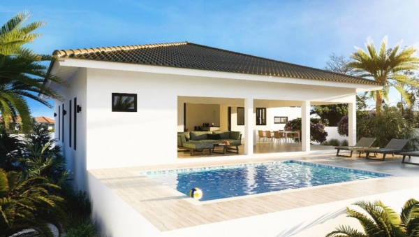 Luxe huurvilla Blue Bay met zwembad