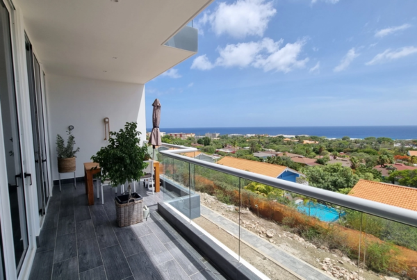 Nieuwe appartementen met zeezichtop Curacao