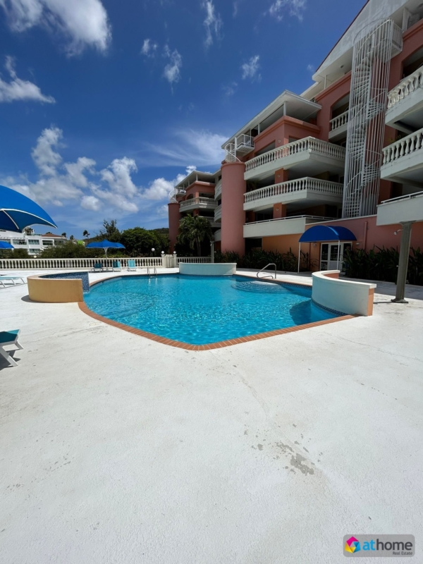 Gemeubileerd Appartement met Zeezicht op Resort in Piscadera